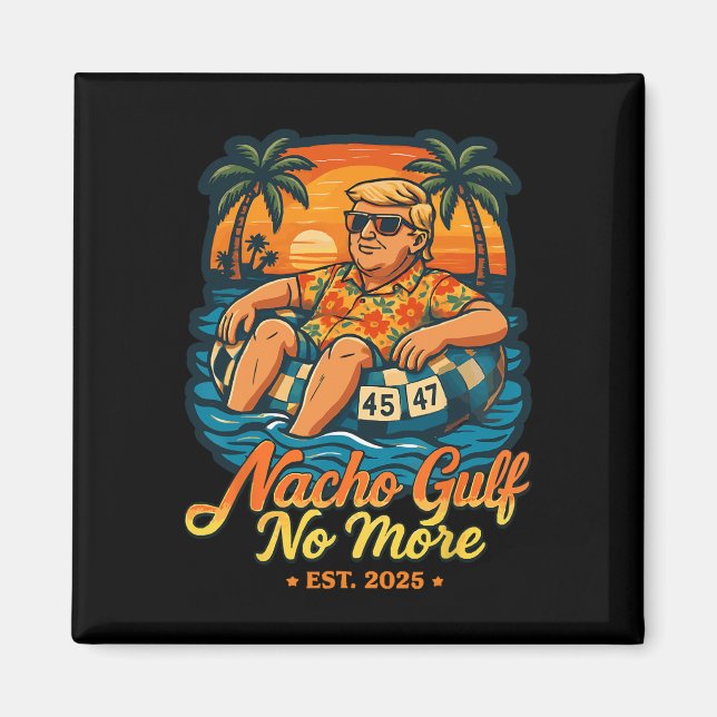 Aimant Nacho Gulf Plus De Golfe Des États-Unis Est 2025  (Devant)
