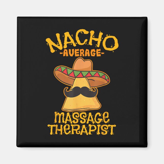 Aimant Nacho Thérapeute Mage Moyenne Meuse Cinco De Mayo  (Devant)