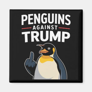Aimant Nageoires de pingouin levées Résister aux pingouin