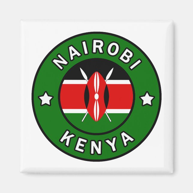 Aimant Nairobi Kenya (Devant)