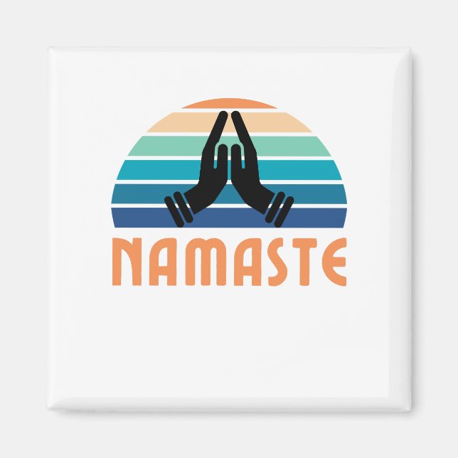 Aimant Namaste : Vibes pacifiques (Devant)