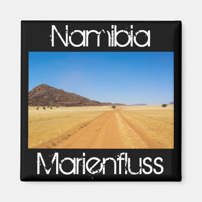 Aimant Namibia Marienfluss Savannah Landscape Nature (Devant)