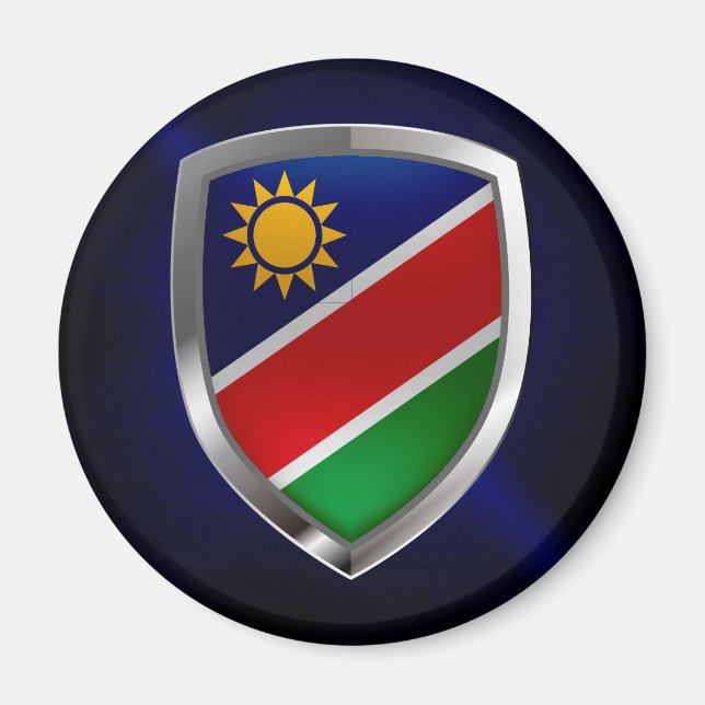 Aimant Namibia Metallic Emblem (Devant)