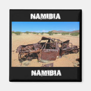 Aimant Namibie Afrique Wreck Bullet Holes Paysage