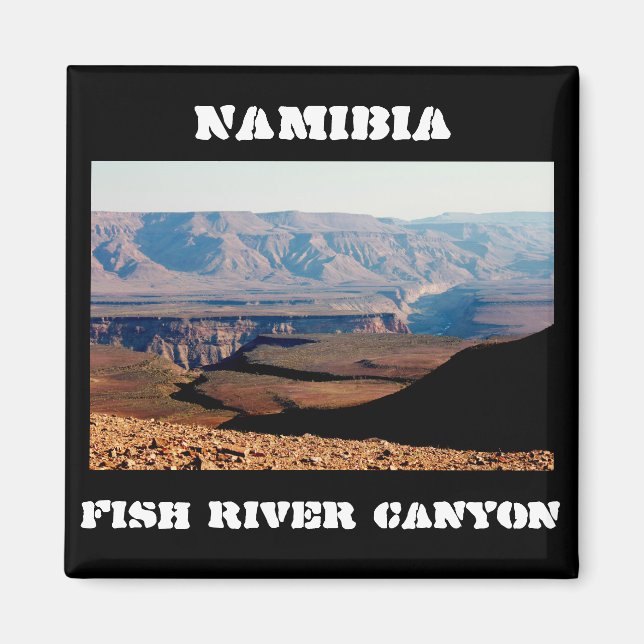 Aimant Namibie Fish River Canyon Paysage Nature (Devant)