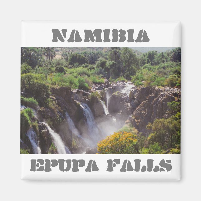 Aimant Namibie Kunene River Epupa Falls Paysage Baobabs (Devant)