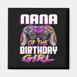 Aimant Nana de la fille de joueur de jeux vidéo appariés 