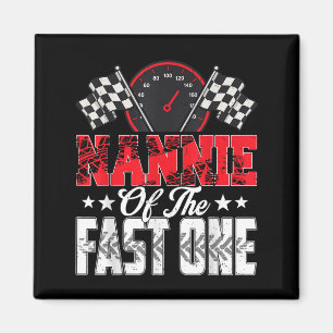Aimant Nannie Du Fast One Anniversaire 1ère Course Car Fa