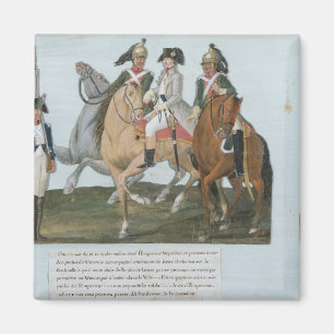 Aimant Napoleon Bonaparte et la sentinelle de Varsovian