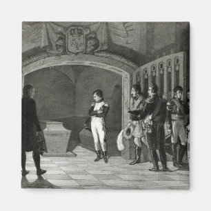 Aimant Napoléon Méditer avant la tombe