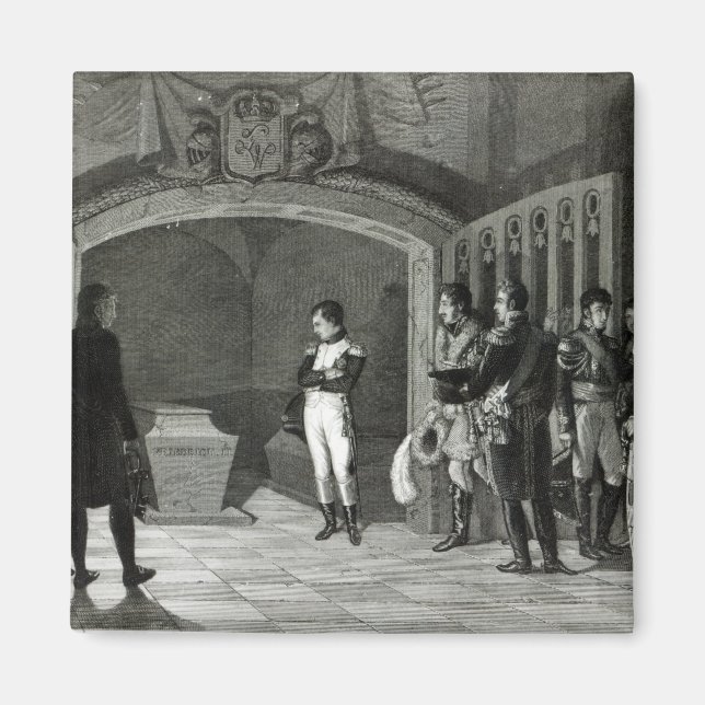 Aimant Napoléon Méditer avant la tombe (Devant)