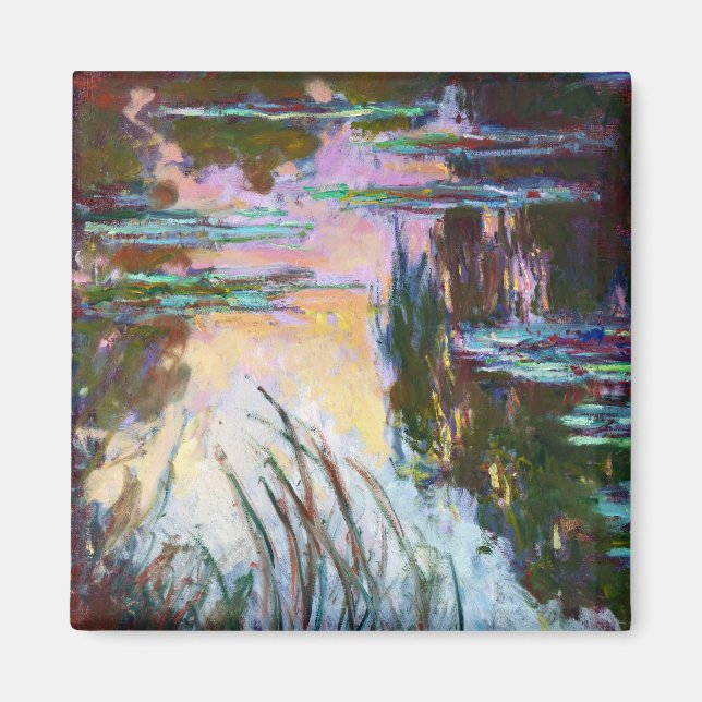 Aimant Nappes D'Eau, Mise En Place De Sun Claude Monet (Devant)