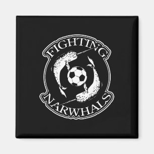 Aimant Narvals de soccer de combat