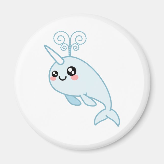 Aimant Narwhal Cutie (Devant)