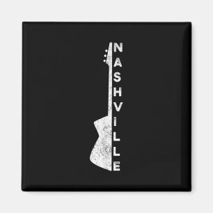 Aimant Nashville Guitar Country Music Lovers Gifts