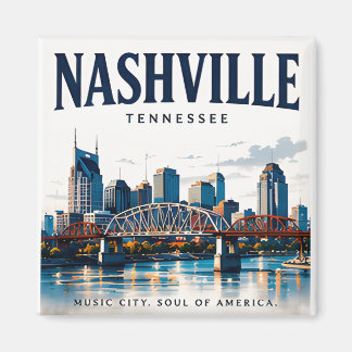 Aimant Nashville Music City Spirit