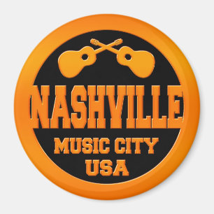 Aimant Nashville Music City USA