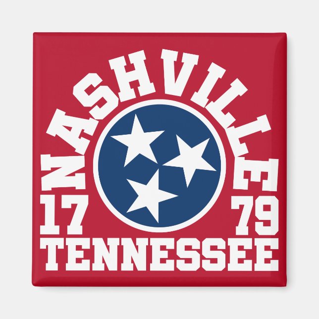 Aimant Nashville, Tennessee (Devant)