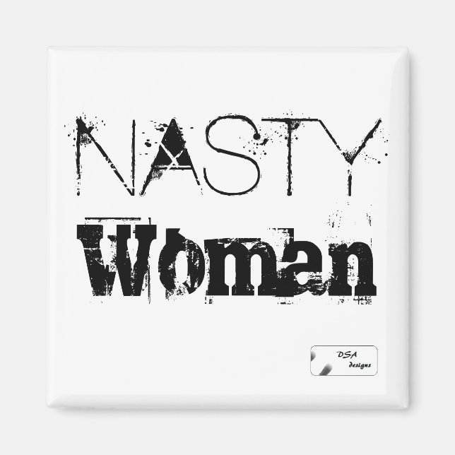 Aimant Nasty Woman (Devant)
