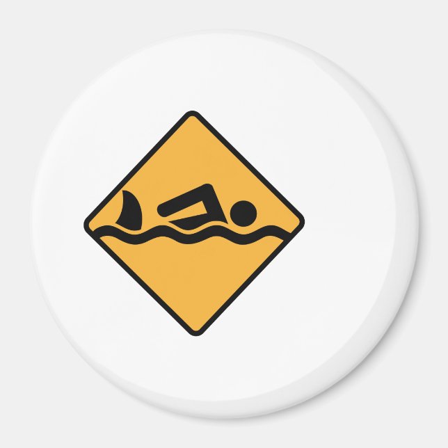 Aimant Natation (Devant)