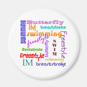 Aimant Natation partout