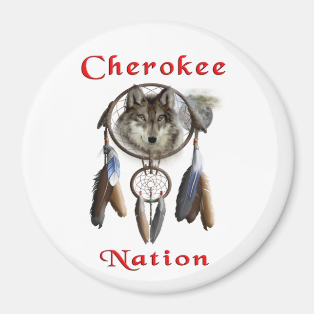 Aimant Nation cherokee (Devant)