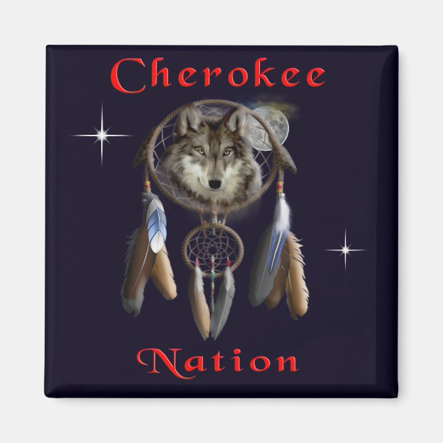 Aimant Nation cherokee (Devant)