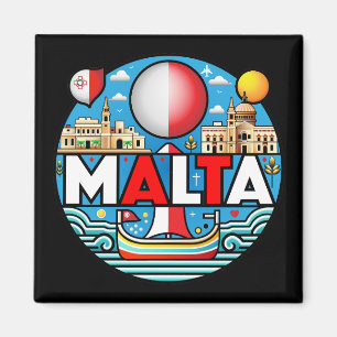 Aimant Nation insulaire méditerranéenne de Malte