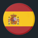 Aimant national espagnol<br><div class="desc">Espagne : Aimant à drapeau national.</div>
