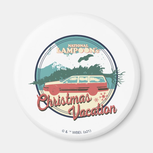 Aimant National Lampoon's Christmas Vacation Badge (Devant)