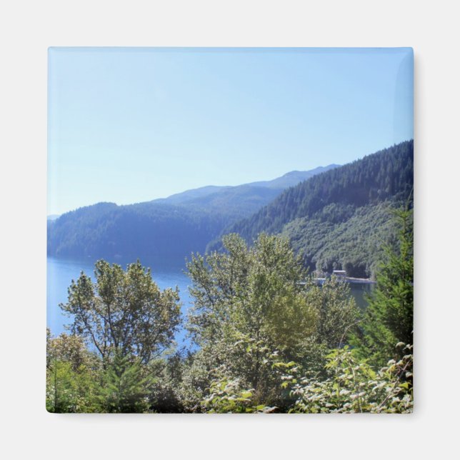 Aimant National Park, Seattle, U.S.A. Beau paysage (Devant)