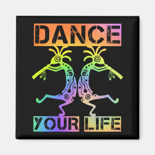 Aimant Native Americans Kokopelli - Dance Your Life 4