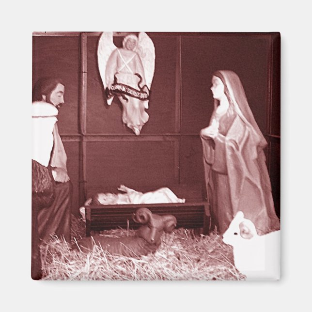 Aimant Nativité Noël (Devant)