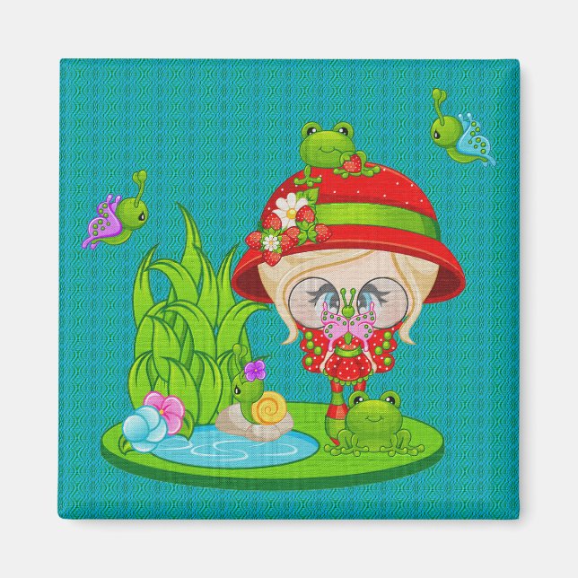 Aimant Nature Lover Frog Faune (Devant)