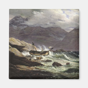 Aimant Naufrage sur la côte norvégienne, 1831