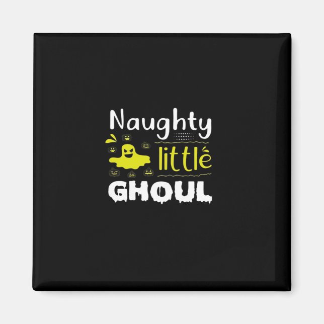 Aimant Naughty Little Ghoul (Devant)