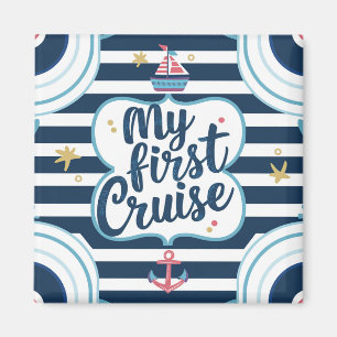 Aimant Nautical Ma première croisière