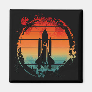 AIMANT NAVETTE SPATIALE VINTAGE