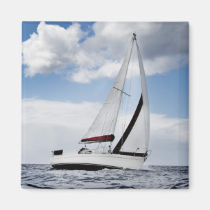 Aimant Navigation de yacht en mer ouverte