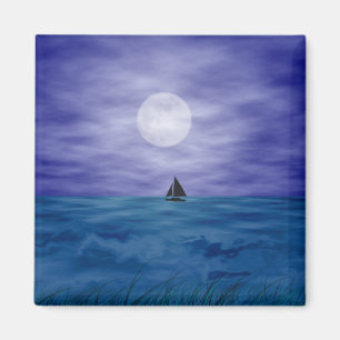 Aimant Navigation sous la lune