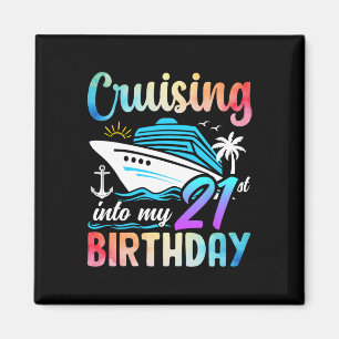 Aimant Naviguer vers mon 21e anniversaire 21 ans Annivers