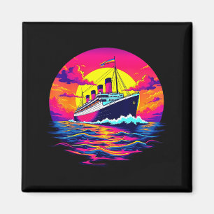 Aimant Navire de charge Vintage Titanic Bateau Taux de vo