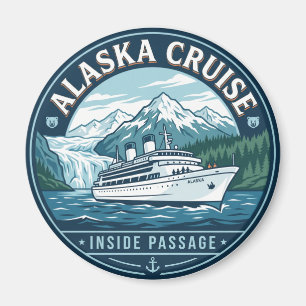 Aimant Navire de croisière en Alaska