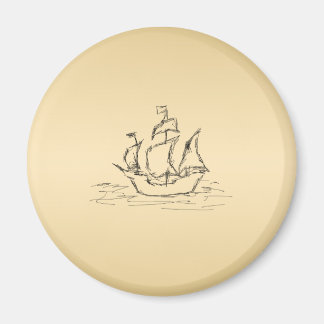 Aimant Navire pirate.