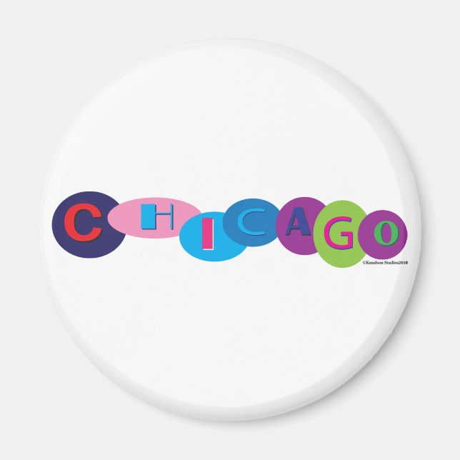 Aimant Navy Pier Chicago (Devant)