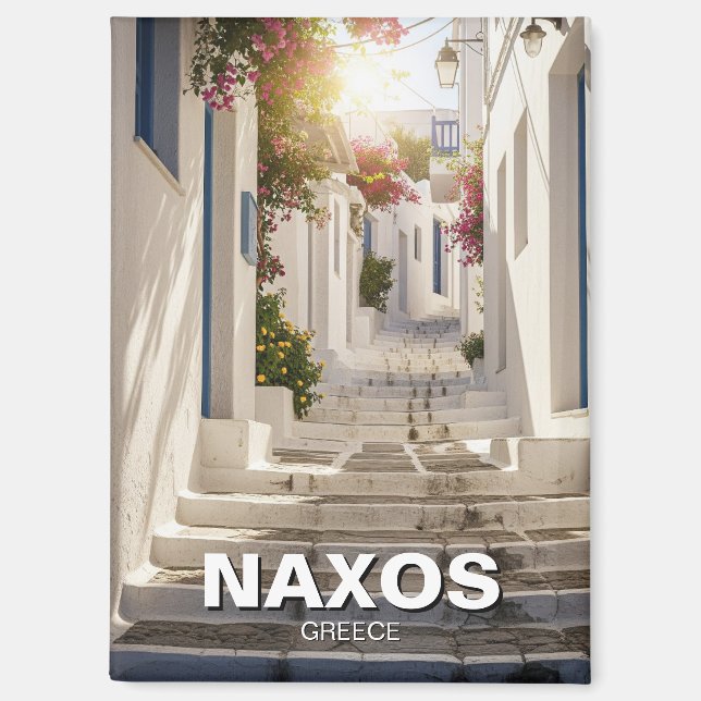 Aimant Naxos Grèce Îles Voyage  (Recto)