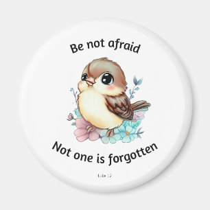 Aimant N'Ayez Pas Peur À Sparrow Bible Verset