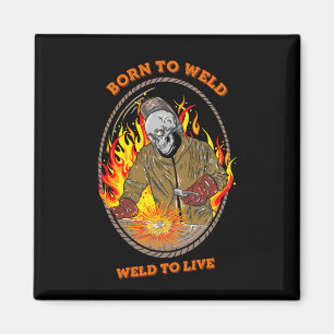 Aimant né à soudure