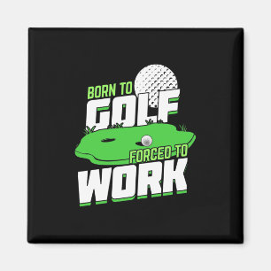 Aimant Né Au Golf Forcé À Travailler