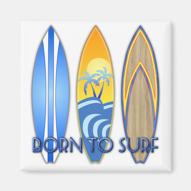 Aimant Né Au Surf (Devant)